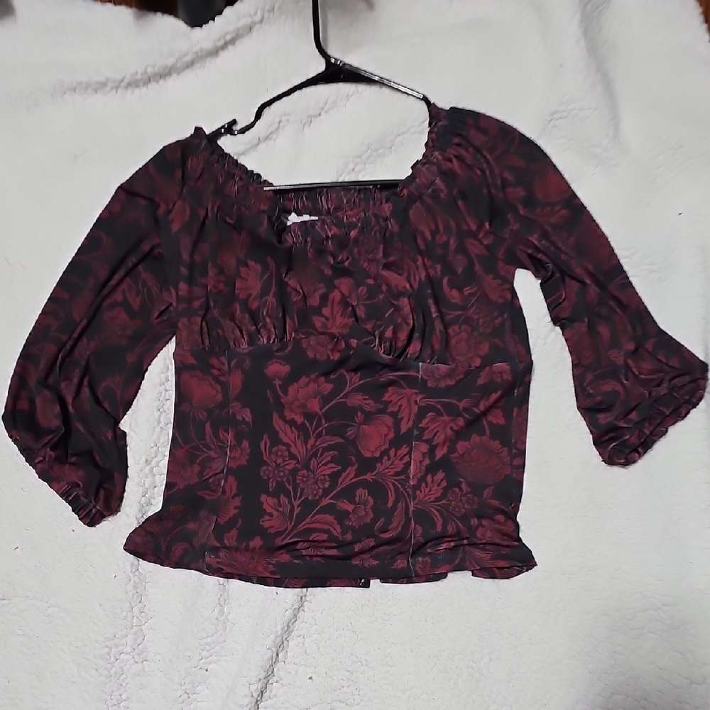 Pinup Girl Capri Floral Marie-Thérèse Top